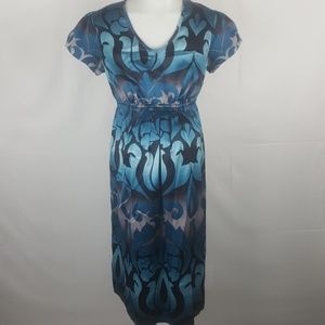 Liz Lange Maternity Blue Ombre Dress